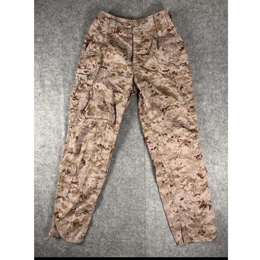 USMC FROG Desert MARPAT Combat Pants Small Regular Flame Resistant Propper